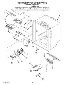 03 - Refrigerator Liner Parts parts for Maytag Refrigerator AFD2535FES12 from AppliancePartsPros.com