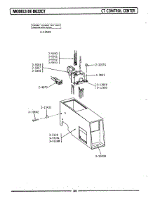 05 - Control Center parts for Maytag Dryer DE22CT from AppliancePartsPros.com