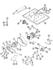 07 - Motor Drive parts for Maytag Dryer MDG13CSAKL from AppliancePartsPros.com