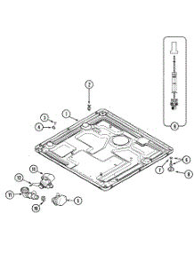 06 - Base parts for Maytag Washer MAH20PSAWW from AppliancePartsPros.com