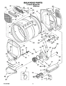 03 - Bulkhead Parts, Optional Parts (Not Included) parts for Maytag Dryer MED5801TW0 from AppliancePartsPros.com