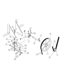 10 - Idler Bearing Mount Assembly parts for Maytag Dryer MDG120P1HW from AppliancePartsPros.com