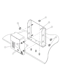 15 - Module Mount Assembly (Dsi-Gas Only) parts for Maytag Dryer MDG120P1HW from AppliancePartsPros.com