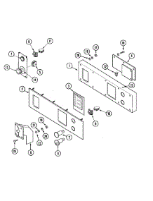 02 - Control Panel (Pc / Pn) parts for Maytag Washer MFR35PCATS from AppliancePartsPros.com