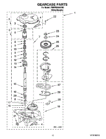 08 - Gearcase Parts, Optional Parts (Not Included) parts for Maytag Washer 7MMPM0060VM0 from AppliancePartsPros.com