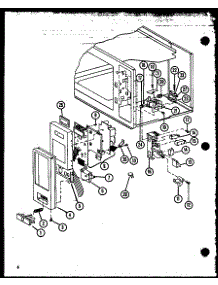 02 - Page 2 parts for Amana Microwave ML446P / P7680406M from AppliancePartsPros.com