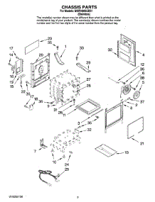 03 - Chassis Parts parts for Maytag Range MGRH865QDS1 from AppliancePartsPros.com