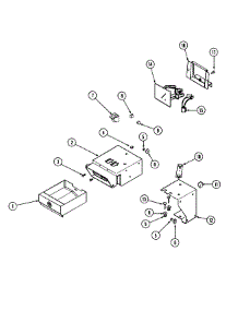 07 - Control Center (Dryer) parts for Maytag Dryer MLE19PDAYW from AppliancePartsPros.com