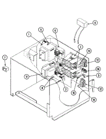 02 - Control Box Assembly parts for Maytag Dryer MLG32PDBWQ from AppliancePartsPros.com