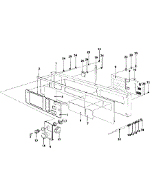 03 - Control Panel parts for Maytag Washer MFS35PNDVS from AppliancePartsPros.com