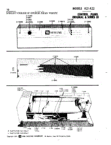 05 - Control Panel parts for Maytag Washer A22CM from AppliancePartsPros.com