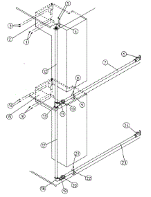 16 - Burner Box / Gas Piping Assembly parts for Maytag Dryer DGS30PC1 from AppliancePartsPros.com
