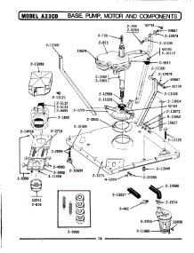 08 - Base\Pump\Motor parts for Maytag Washer A23CDW from AppliancePartsPros.com