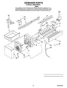 08 - Icemaker Parts, Optional Parts (Not Included) parts for Maytag Refrigerator G32027WEKB11 from AppliancePartsPros.com
