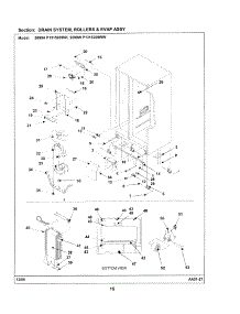 08 - Drain System  /  Rollers  /  Evap Assy parts for Maytag Refrigerator 2699W from AppliancePartsPros.com
