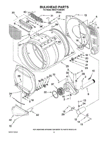 03 - Bulkhead Parts parts for Maytag Dryer MDG17CSBGW0 from AppliancePartsPros.com