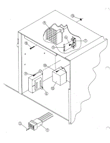 05 - Coin Meter Control Box Assembly parts for Maytag Dryer DG30MC1 from AppliancePartsPros.com