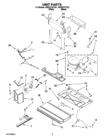 06 - Unit Parts parts for Amana Refrigerator ABB2221FEW1 from AppliancePartsPros.com