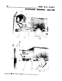09 - Recirculation Components-Rear View parts for Maytag Dryer DG32CT from AppliancePartsPros.com