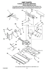 07 - Unit Parts parts for Maytag Refrigerator ABL1927VES10 from AppliancePartsPros.com