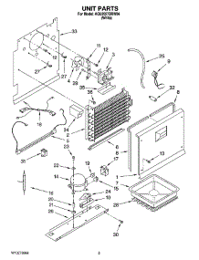 03 - Unit Parts parts for Maytag Freezer AQU2027BRW04 from AppliancePartsPros.com