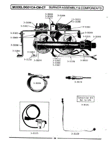 09 - Burner Assembly & Components parts for Maytag Dryer GDG31CM from AppliancePartsPros.com