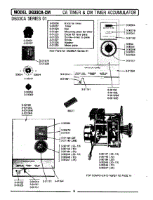 03 - Timer parts for Maytag Dryer LDG33CA from AppliancePartsPros.com