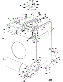 02 - Cabinet parts for Maytag Washer MFS25PNFTS from AppliancePartsPros.com