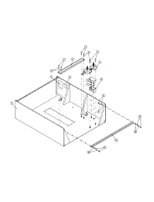 20 - Top Console Assembly parts for Maytag Dryer MDG170P1HW from AppliancePartsPros.com
