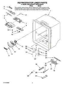 02 - Refrigerator Liner Parts parts for Maytag Refrigerator ABC2037DEB14 from AppliancePartsPros.com