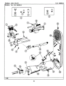 08 - Gas Valve parts for Maytag Dryer MDG27CSABW from AppliancePartsPros.com