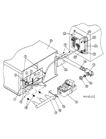 17 - Dsi & Burner Assembly parts for Maytag Dryer MDG30MC3AW from AppliancePartsPros.com