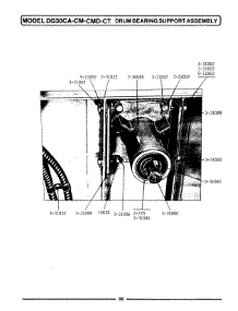10 - Drum Bearing Support Assembly parts for Maytag Dryer DG30CMD from AppliancePartsPros.com