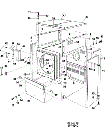 03 - Side Panels parts for Maytag Washer MFS80PNFVS from AppliancePartsPros.com