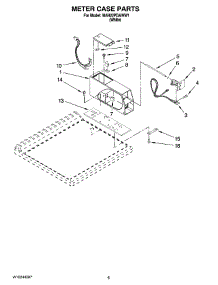 04 - Meter Case Parts parts for Maytag Washer MAH22PDAWW1 from AppliancePartsPros.com