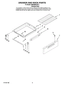 06 - Drawer And Rack Parts, Optional Parts (Not Included) parts for Maytag Range MGRH865QDS11 from AppliancePartsPros.com