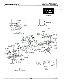 06 - Maytag Coin Slide parts for Maytag Dryer LDG22CS from AppliancePartsPros.com