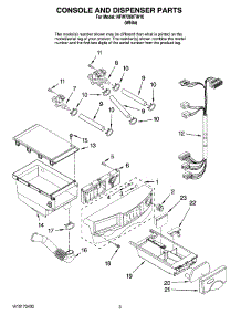 02 - Console And Dispenser Parts parts for Maytag Washer NFW7200TW10 from AppliancePartsPros.com