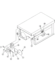 14 - Sail Switch / Hi Limit parts for Maytag Dryer MDG30PNHWW from AppliancePartsPros.com