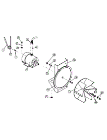 16 - Motor & Mount Assembly parts for Maytag Dryer MDG30MC3AW from AppliancePartsPros.com