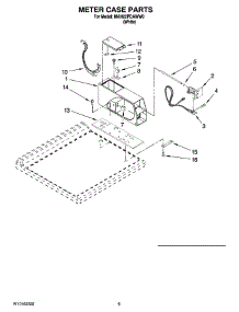 04 - Meter Case Parts parts for Maytag Washer MAH22PDAWW0 from AppliancePartsPros.com