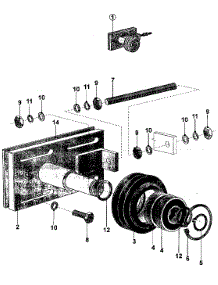 08 - Tensioning System parts for Maytag Washer MFS100PAVS from AppliancePartsPros.com
