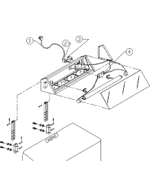 02 - Canopy parts for Amana Freezer CHP125 / CHP125 from AppliancePartsPros.com