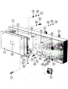 15 - Rear Panel parts for Maytag Washer MFS75PNAVS from AppliancePartsPros.com