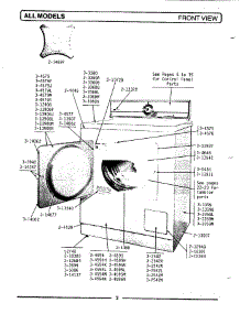 02 - Front View parts for Maytag Dryer DG91 from AppliancePartsPros.com