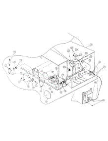 15 - Upshot Burner Assy / Sail Switch / Hi Limit parts for Maytag Dryer DG75PN1 from AppliancePartsPros.com