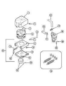 09 - Motor & Pump parts for Maytag Washer MAT25MNAAL from AppliancePartsPros.com