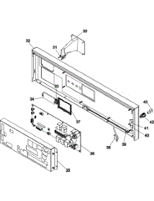 03 - Panel, Control parts for Maytag Dryer MDG31PDAWS from AppliancePartsPros.com