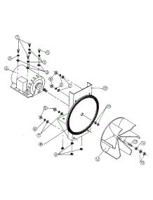 11 - Blower Motor Mount Assembly parts for Maytag Dryer MDG100PN1W from AppliancePartsPros.com