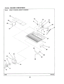 11 - Machine Compartment parts for Maytag Refrigerator 2699W from AppliancePartsPros.com